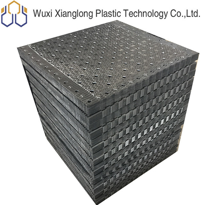 750mm Cross Flow Cooling Tower เติมสื่อ Cooling Tower PVC Filler