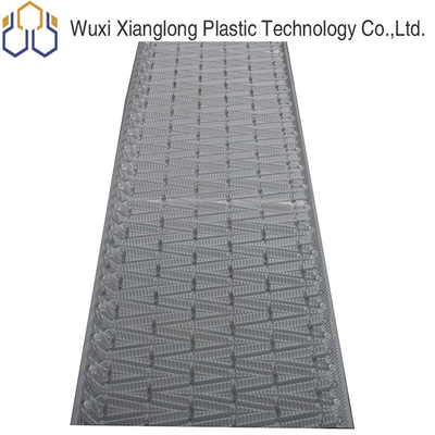 Alkali Resisting Cooling Tower Fill Media PVC ฟิลเลอร์รังผึ้ง 730mm 950mm