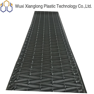 Alkali Resisting Cooling Tower Fill Media PVC ฟิลเลอร์รังผึ้ง 730mm 950mm
