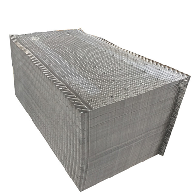 19mm 20mm PVC Cooling Tower Infill ฟิล์มกรอง Cooling Tower วัสดุบรรจุภัณฑ์