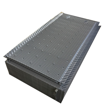 19mm 20mm PVC Cooling Tower Infill ฟิล์มกรอง Cooling Tower วัสดุบรรจุภัณฑ์