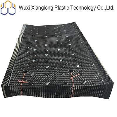 1220mm PVC Cooling Tower เติมวัสดุเติมสื่อใน Cooling Tower Drift Eliminators