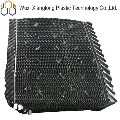 Cross Flow Cooling Tower Infill 19mm Cooling Tower บรรจุวัสดุ PVC แขวน