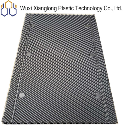 หอระบายความเย็นคอนเตอร์ฟล็อก PVC เติมความกว้าง 4 ฟุต หอระบายความเย็นแขวน