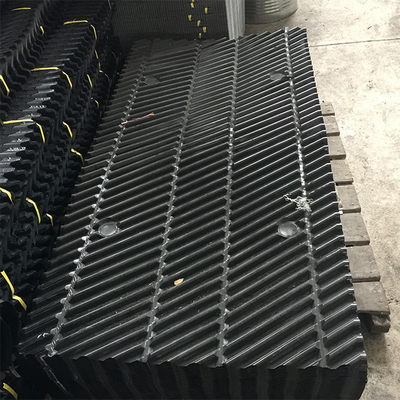 แผ่นพลาสติก MC75V Cooling Tower เติมวัสดุ FRP Cooling Tower Media