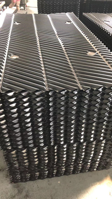 แผ่นพลาสติก MC75V Cooling Tower เติมวัสดุ FRP Cooling Tower Media