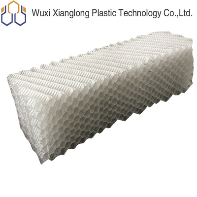 Induced Draft Cooling Tower เติมวัสดุ Cooling Tower Fill Pack Counter Flow 610mm