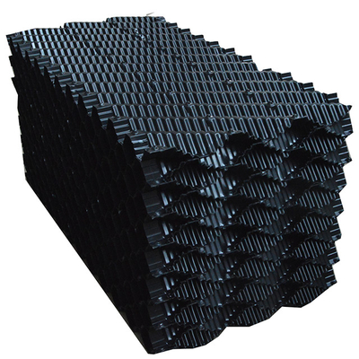 Induced Draft Cooling Tower เติมวัสดุ Cooling Tower Fill Pack Counter Flow 610mm