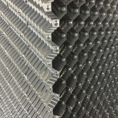 CF1900 Cross Fluted Fill Packing Cooling Tower เติมราคา 0.32-0.6mm