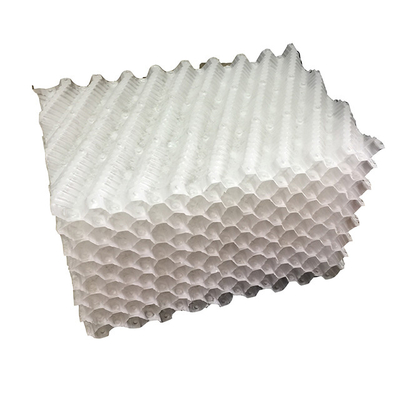 Induced Draft Cooling Tower เติมวัสดุ Cooling Tower Fill Pack Counter Flow 610mm
