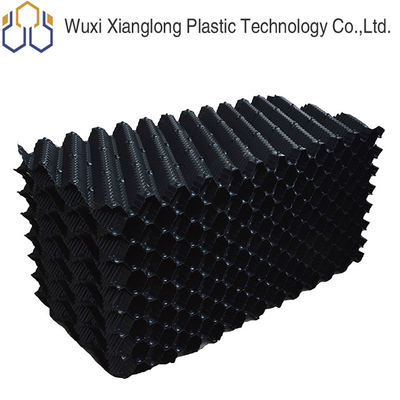 Induced Draft Cooling Tower เติมวัสดุ Cooling Tower Fill Pack Counter Flow 610mm