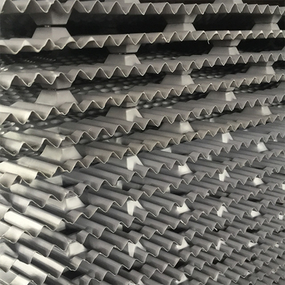 850X1000mm คูลลิ่งทาวเวอร์ Infill Air Cooling PVC Filler 0.32mm-0.6mm