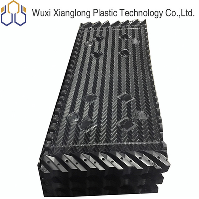 Cross Flow PVC Black Cooling Tower วัสดุบรรจุภัณฑ์คูลลิ่งทาวเวอร์