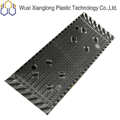 Cross Flow PVC Black Cooling Tower วัสดุบรรจุภัณฑ์คูลลิ่งทาวเวอร์
