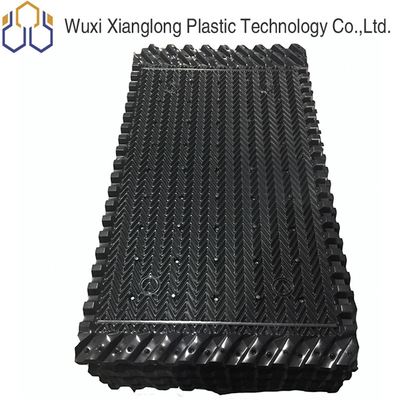 Cross Flow PVC Black Cooling Tower วัสดุบรรจุภัณฑ์คูลลิ่งทาวเวอร์