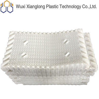 R คูลลิ่งทาวเวอร์กระจายน้ำร้อนเติม PVC รังผึ้ง 500 มม. 1520 มม