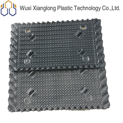 R คูลลิ่งทาวเวอร์กระจายน้ำร้อนเติม PVC รังผึ้ง 500 มม. 1520 มม