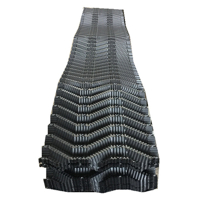 Black Blue PVC Cooling Tower Fill Pack รังผึ้งเติม 500mm 0.32-0.6mm