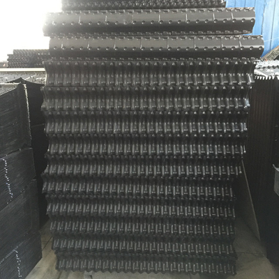 ส่วนประกอบคูลลิ่งทาวเวอร์ 25 มม. PVC Drift Eliminator Cellular Evaporative Condenser