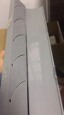 PVC Air Louvers ในคูลลิ่งทาวเวอร์ Central Grille External Wall Rain Proof