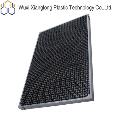 PVC CPVC Air Inlet Louvers 62mm 70mm Cooling Tower Louver สำหรับเครื่องกำจัดดริฟท์
