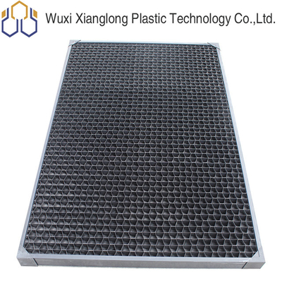 PVC CPVC Air Inlet Louvers 62mm 70mm Cooling Tower Louver สำหรับเครื่องกำจัดดริฟท์