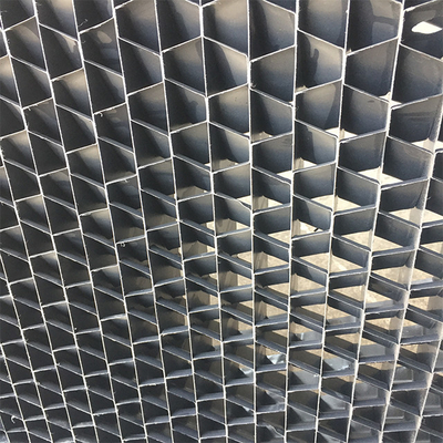 PVC CPVC Air Inlet Louvers 62mm 70mm Cooling Tower Louver สำหรับเครื่องกำจัดดริฟท์