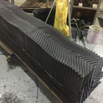 EAC 385mm Counter Flow Media Cooling Tower ส่วนประกอบ 19-20mm