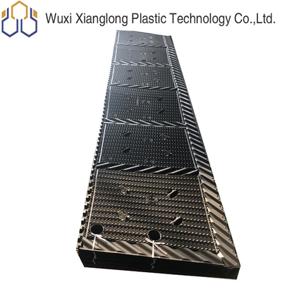 Black Cooling Tower Infill คูลลิ่งทาวเวอร์แพคเกจ PVC Filler 810mm