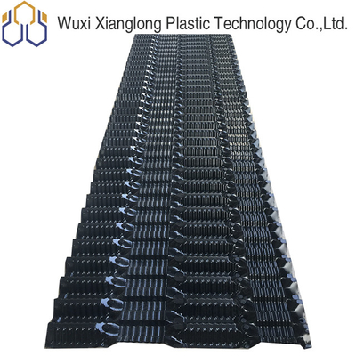 500 มม. คูลลิ่งทาวเวอร์เติมสื่อทดแทนสื่อกระแสไหลทดแทน PVC Fill Packs