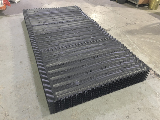 1250X2400mm Water Cooling Tower Infill แบบแขวนแผ่น PVC 16mm