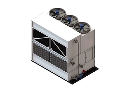 ปิดคูลลิ่งวอเตอร์ทาวเวอร์ Cross Flow Media หมุนเวียน ABS 380V
