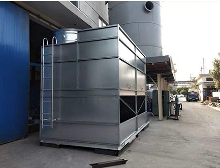 ปิดคูลลิ่งวอเตอร์ทาวเวอร์ Cross Flow Media หมุนเวียน ABS 380V