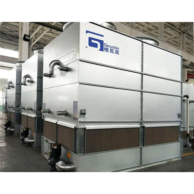 อุตสาหกรรม Counter-Flow Cooling Tower อากาศเย็น Evaporative Condenser