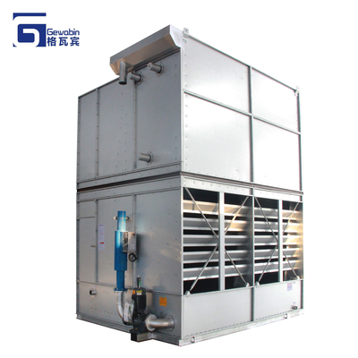 อุตสาหกรรม Counter-Flow Cooling Tower อากาศเย็น Evaporative Condenser