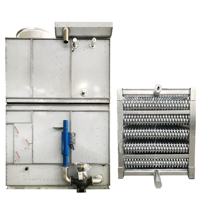 อุตสาหกรรม Counter-Flow Cooling Tower อากาศเย็น Evaporative Condenser