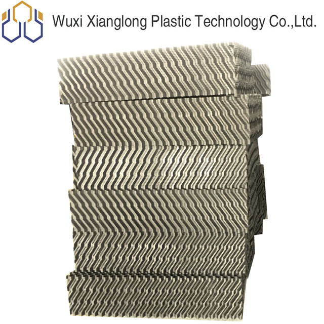 วัสดุกำจัดกลิ่นฟาร์มหมูสำหรับคูลลิ่งทาวเวอร์เติม Wusen Plastic Wet Curtain Filler