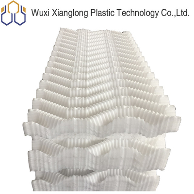 PP S Type Cooling Tower พลาสติกเติม Natural PVC Draft Eliminator