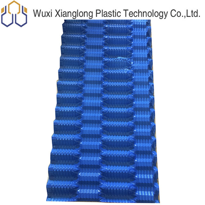 500 มม. คูลลิ่งทาวเวอร์เติมสื่อทดแทนสื่อกระแสไหลทดแทน PVC Fill Packs